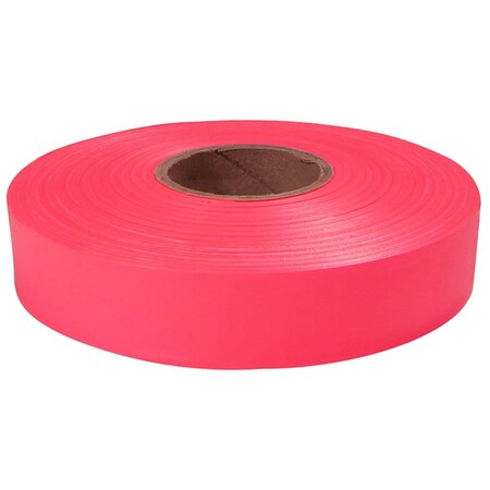 Milwaukee Tool 1-IN X 600-FT PINK FLAGGING TAPE 77-063